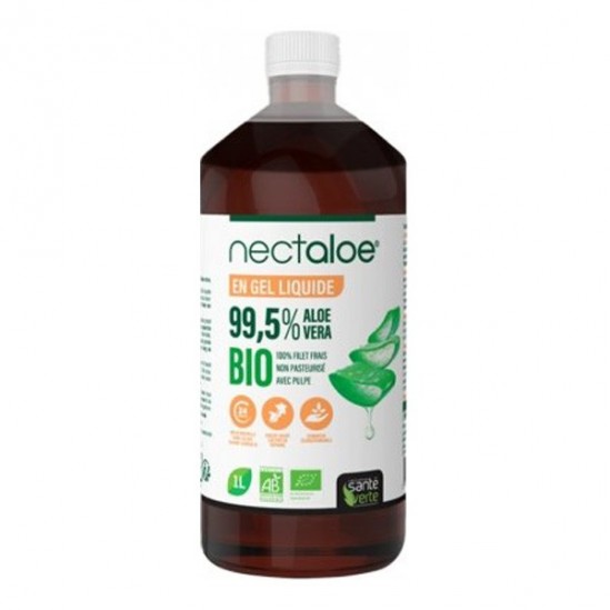 Santé verte nectaloe gel liquide bio 1L Santé verte nectaloe gel liquide bio 1L