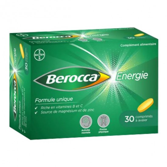 Berocca énérgie 30 comprimés à avaler Berocca énérgie 30 comprimés à avaler