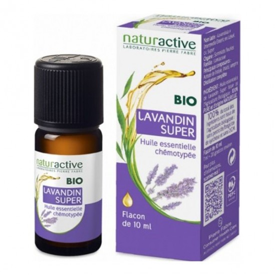 Naturactive lavandin super huile essentielle bio flacon 10ml