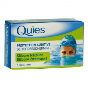 Quies maxi silicona natación 3 pares