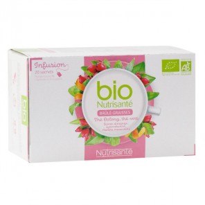 Nutrisanté Infusión quemagrasas bio 20 bolsitas
