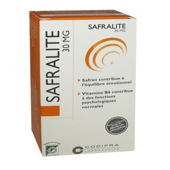 Safralite 30 mg 28 gélules Safralite 30 mg 28 gélules