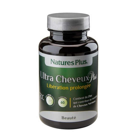Nature's Plus Ultra Cheveux Plus avec MSM 60 comprimés Nature's Plus Ultra Cheveux Plus avec MSM 60 comprimés