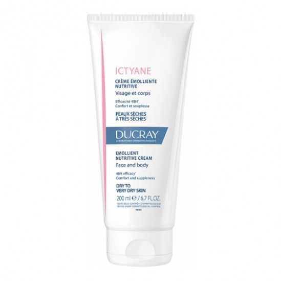 Ducray ictyane crème émolliente nutritive 200ml Ducray ictyane crème émolliente nutritive 200ml