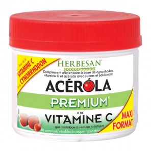 Herbesan acerola premium vitamina C 90 comprimidos