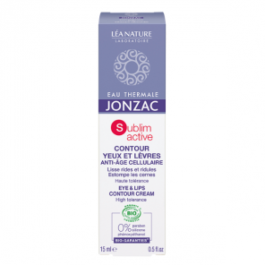 Jonzac sublimactive tratamiento antiedad contorno de ojos y labios 15ml