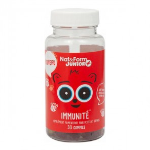 Nat&form junior + inmunidad 30 gominolas