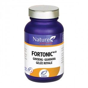 Nature attitude fortonic ginseng guaraná jalea real 40 cápsulas