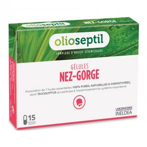 Olioseptil nariz y garganta 15 cápsulas