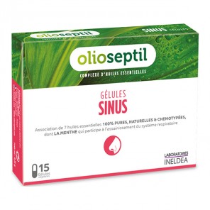 Olioseptil sinus 15 cápsulas