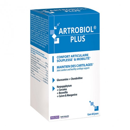Ineldea Artrobiol plus confort articulaire 120 gélules Ineldea Artrobiol plus confort articulaire 120 gélules