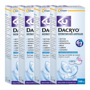 Cooper dacryo entretien des lentilles 360ml