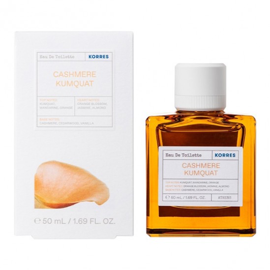 Korres cashmere kumquat eau de toilette 50ml