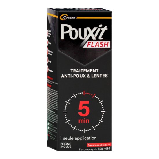 Pouxit flash anti-poux spray 150ml