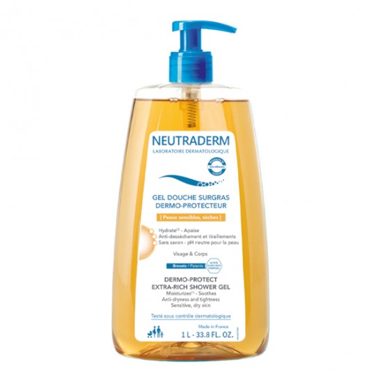 Neutraderm gel douche surgras dermo-protecteur 1L