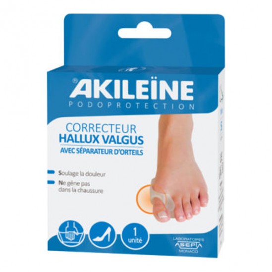 Correcteur hallux valgus avec séparateur