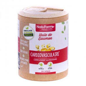 Nat&form huile de saumon écoresponsable 200 capsules