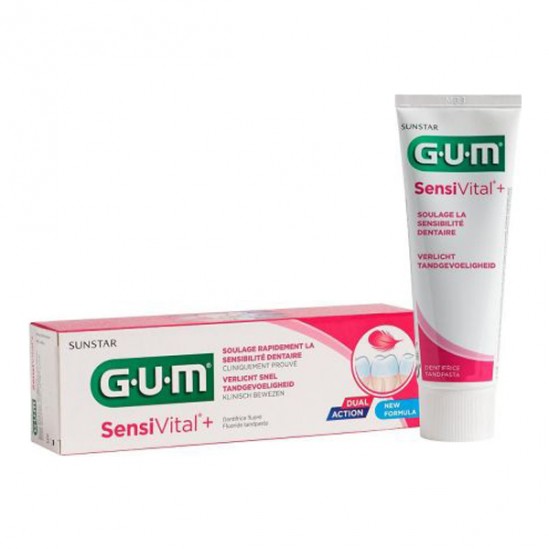 Gum sensivital+ dentifrice 75ml