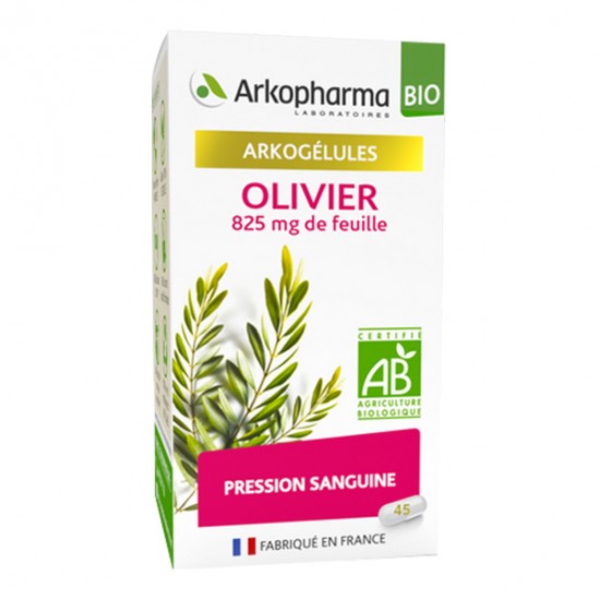 Arkopharma arkogélule bio olivier 45 gélules
