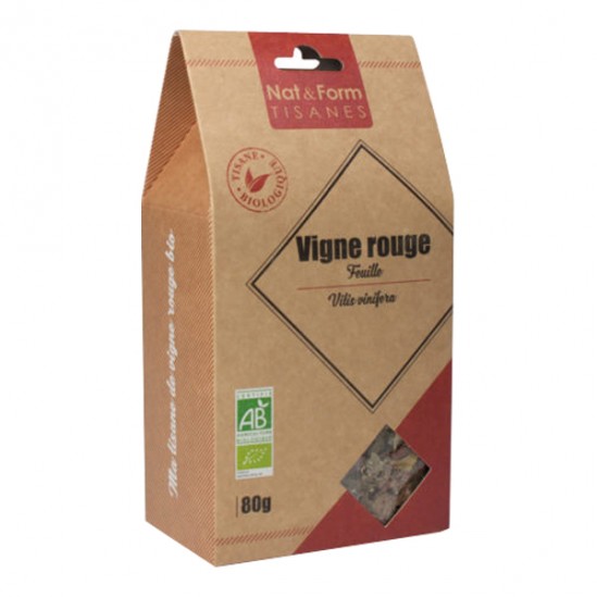 Nat&form tisanes vigne rouge bio 80g