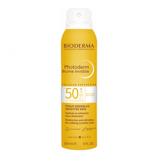 Bioderma photoderm brume invisible spf50+ peaux sensibles 30ml