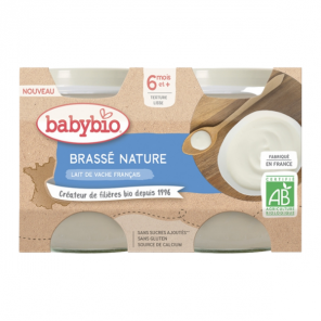 Babybio Brassé nature dès 6 mois