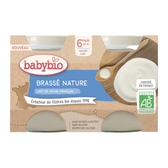 Babybio Brassé nature dès 6 mois