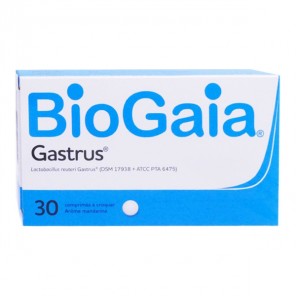 BioGaia gastrus 30 comprimés à croquer arôme mandarine