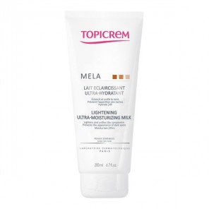 Topicrem mela lait éclaircissant ultra-hydratant 200ml