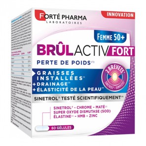 Forté pharma brûlactiv fort femme 50+ perte de poids 60 gélules