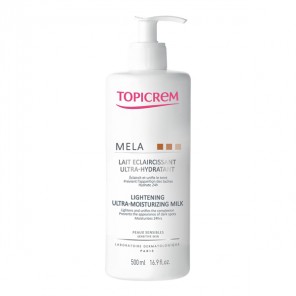 Topicrem mela lait éclaircissant ultra-hydratant 400ml