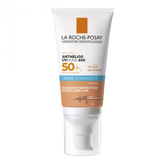 La roche-posay anthelios uvmune 400 spf50+ peau sensible teintée 50ml
