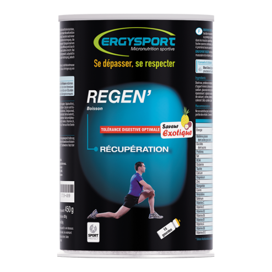 Nutergia ergysport boisson regen' exotique 450g