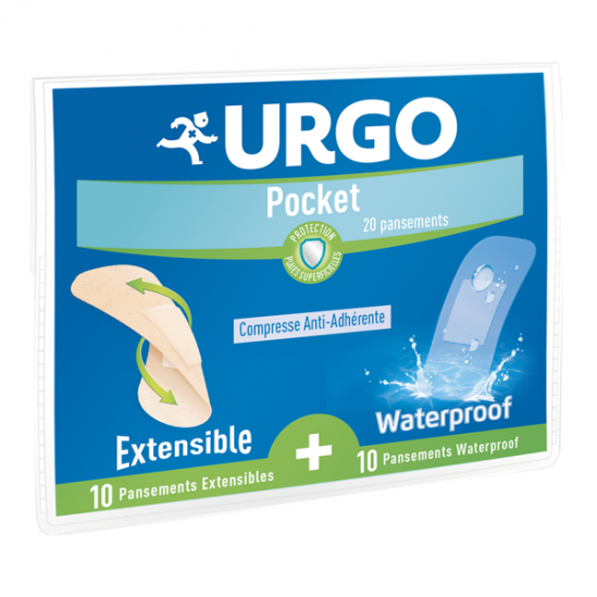Urgo pocket pochette de pansements x 20