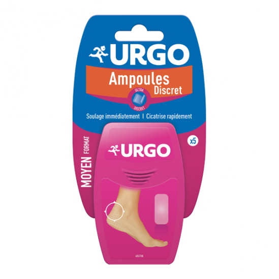Urgo Ampoules Traitement Talon 5 Pansements Gel Urgo Ampoules Traitement Talon 5 Pansements Gel