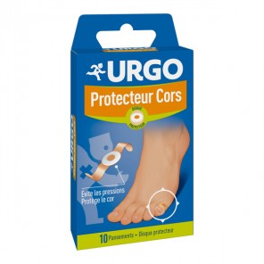 Urgo protector de callos 10 apósitos + disco protector