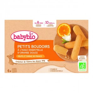 Babybio petits boudoirs biscuits bébé dès  8 mois 120g