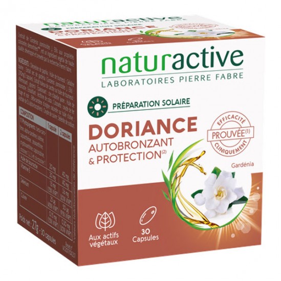 Naturactive doriance autobronzant & protection 30 capsules