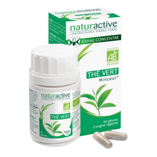 Naturactive complément alimentaire thé vert bio 60 gélules
