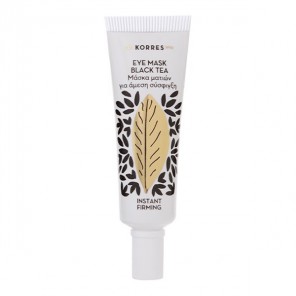 korres masque yeux anti-ride & fermeté thé noir 8ml