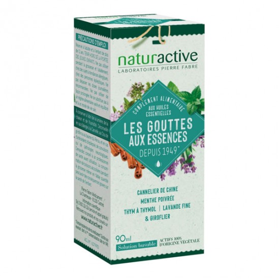 Naturactive Les gouttes aux essences depuis 1949 90ml