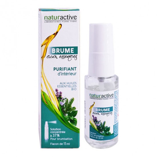 Naturactive brume aux essences purifiant d'intérieur bio 15ml Naturactive brume aux essences purifiant d'intérieur bio 15ml