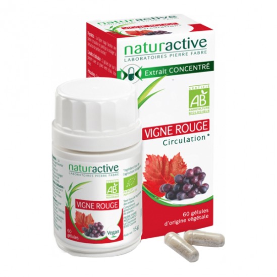 Naturactive vigne rouge bio 60 gélules