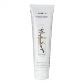 Korres masque capillaire nutritif amandes & graines de lin 125ml