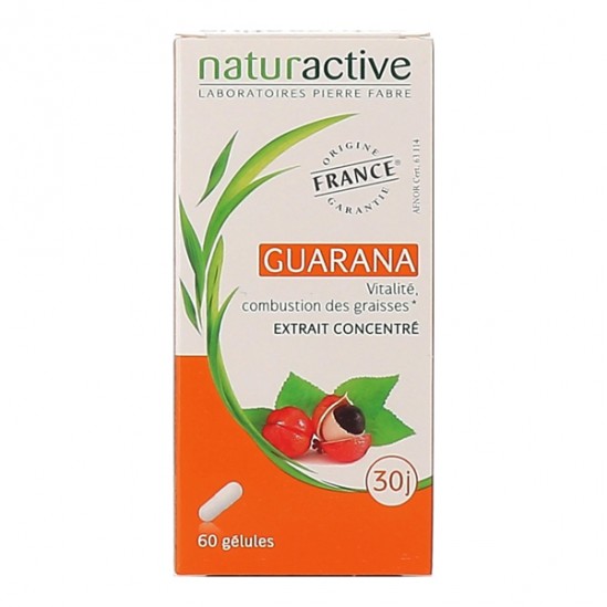 Naturactive guarana complément alimentaire boite 30 gélules Naturactive guarana complément alimentaire boite 30 gélules