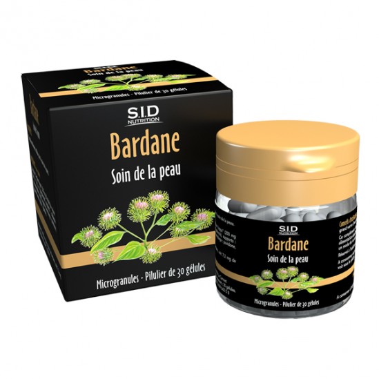Sidn bardane soin de la peau 30 gélules