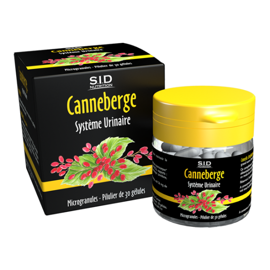Sidn canneberge système urinaire 30 gélules