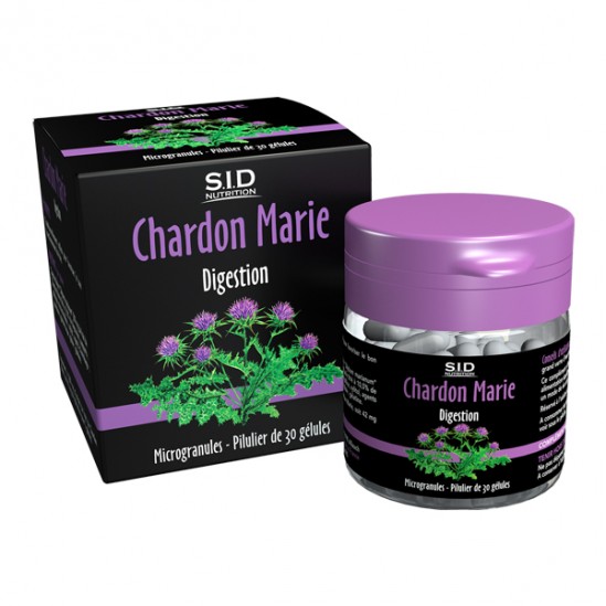 Sidn chardon marie digestion 30 gélules