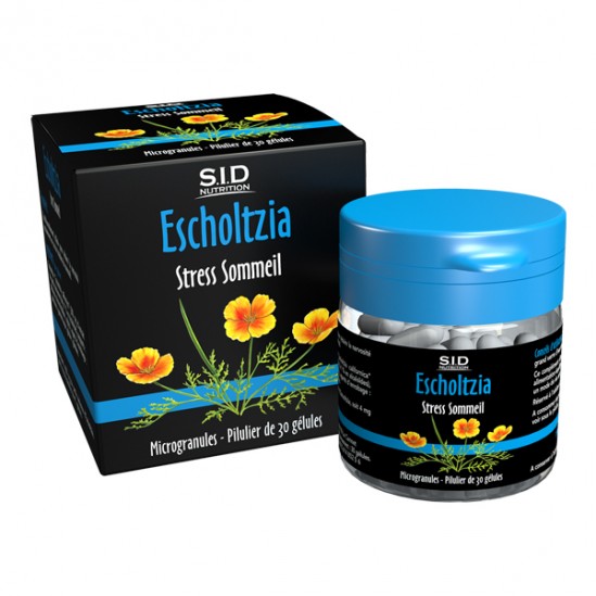 Sidn escholtzia stress sommeil 30 gélules