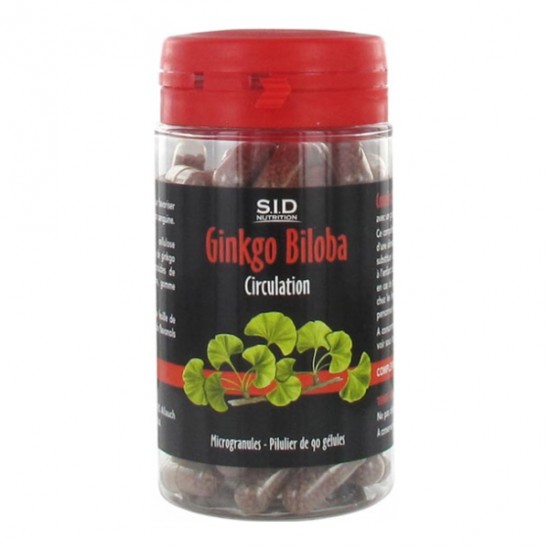 Sidn ginkgo biloba circulation 90 gélules